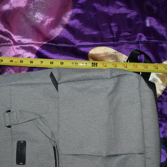 Bugatti Henry REBORN Backpack 3 In 1 Bag purse Tote Unisex Mens Womens Gray Grey - Picture 15 of 16